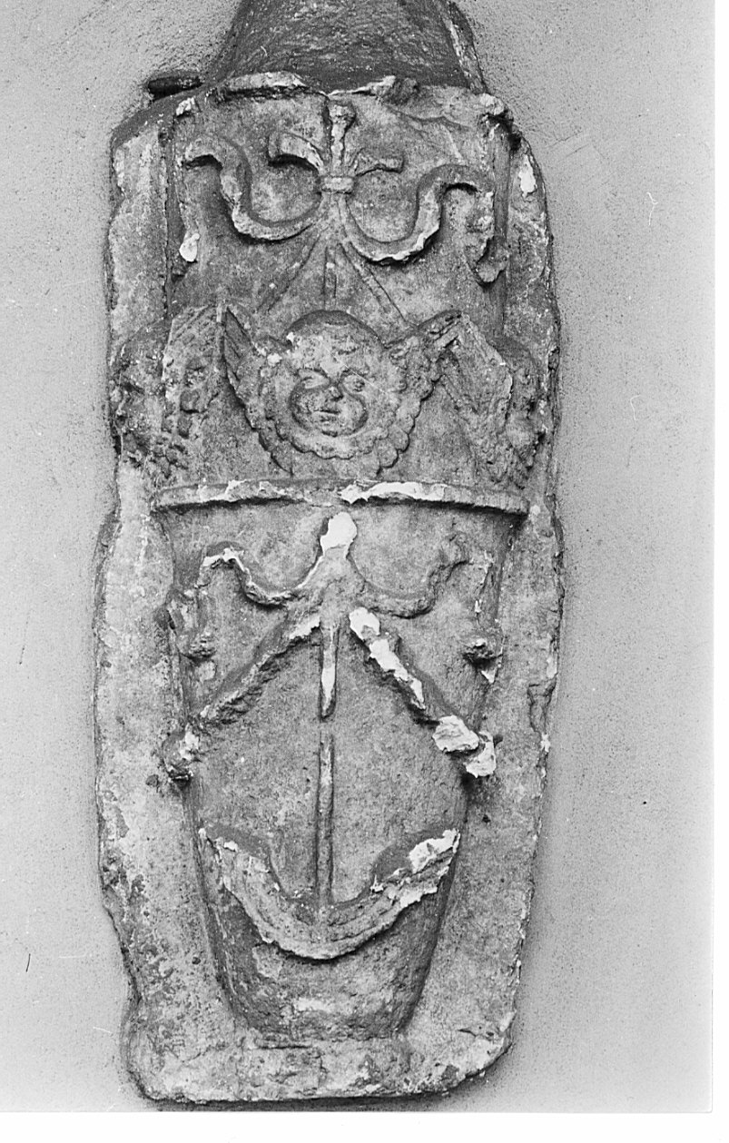 semicolonna, frammento - bottega milanese (secc. XV/ XVI, sec. XVIII)