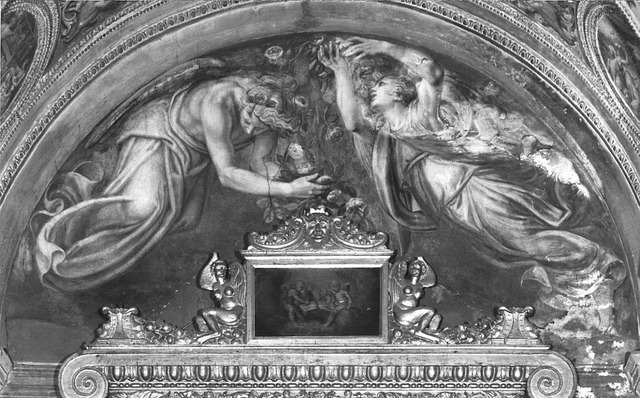 angeli (dipinto, opera isolata) di Campi Antonio (sec. XVI)