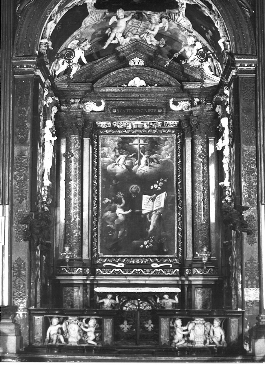 altare, complesso decorativo di Quadrio Girolamo, Muttoni Pietro Paolo, Muttoni Francesco (seconda metà sec. XVII)