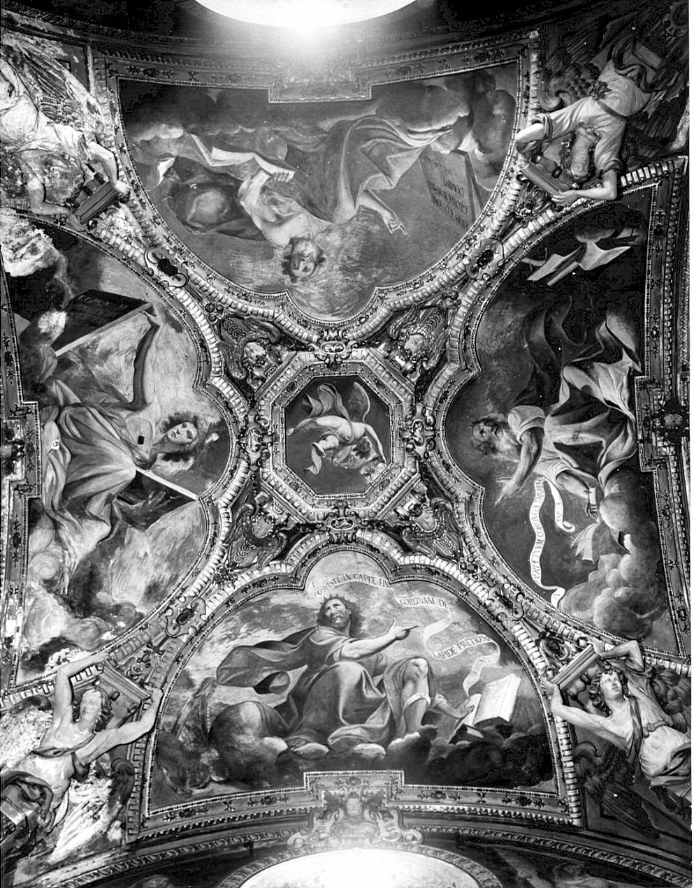 profeti (decorazione pittorica, complesso decorativo) di Nuvolone Panfilo (attribuito) (sec. XVII)