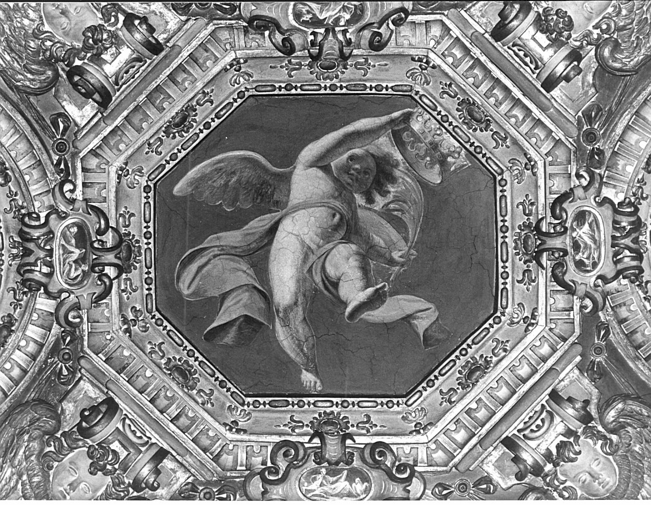 putto (dipinto, elemento d'insieme) di Nuvolone Panfilo (attribuito) (sec. XVII)