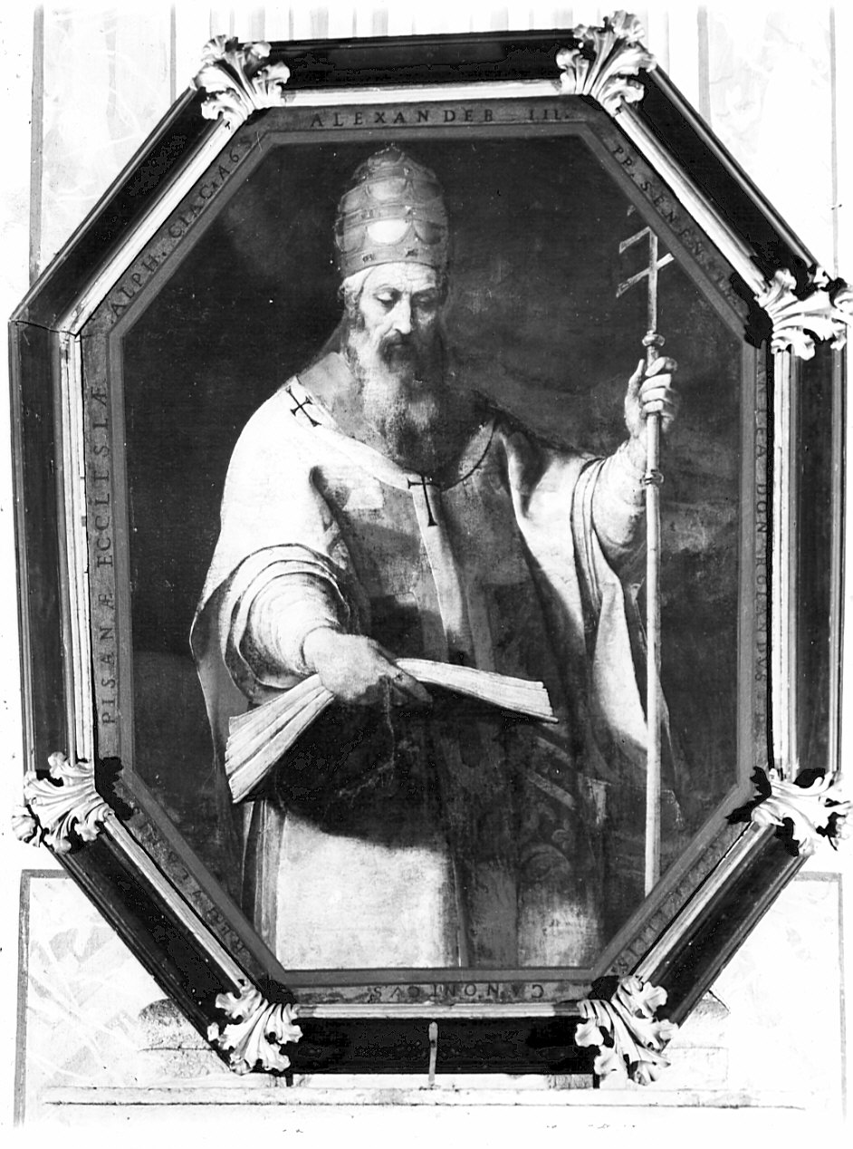 Alessandro III (dipinto, opera isolata) di Crespi Daniele (cerchia) (sec. XVII)