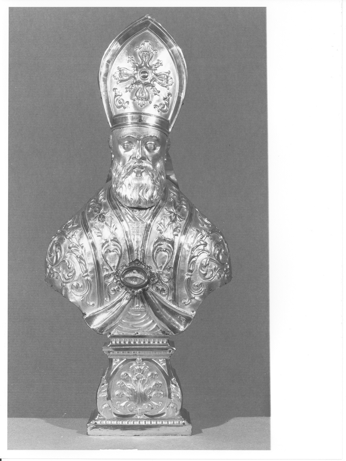 reliquiario - a busto, opera isolata - ambito lombardo (primo quarto sec. XX)