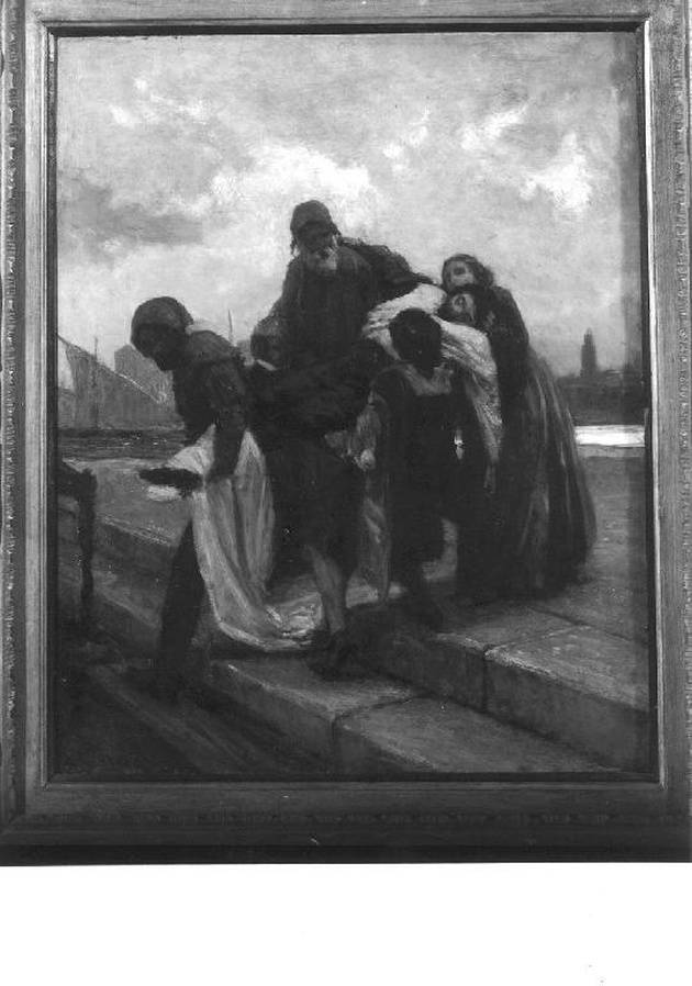 I Foscari, I Foscari (dipinto, opera isolata) di Ditta Cattarina A. e figli, Morelli Domenico (sec. XIX)