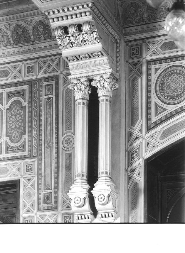 decorazione plastica, serie di Comolli Angelo (attribuito) (sec. XIX)