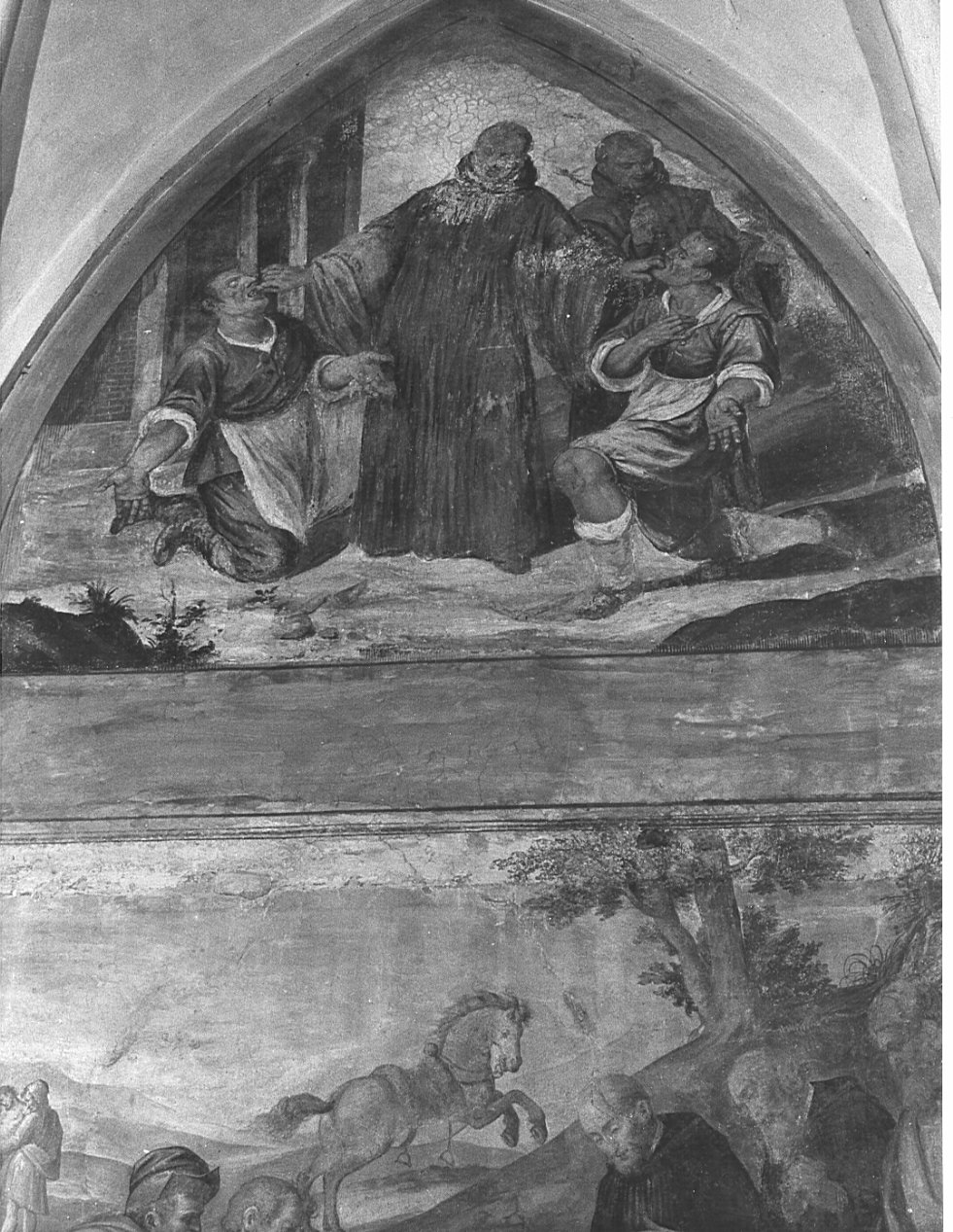 Miracoli di San Mauro (dipinto, ciclo) di Caccia Guglielmo detto Moncalvo (sec. XVII)
