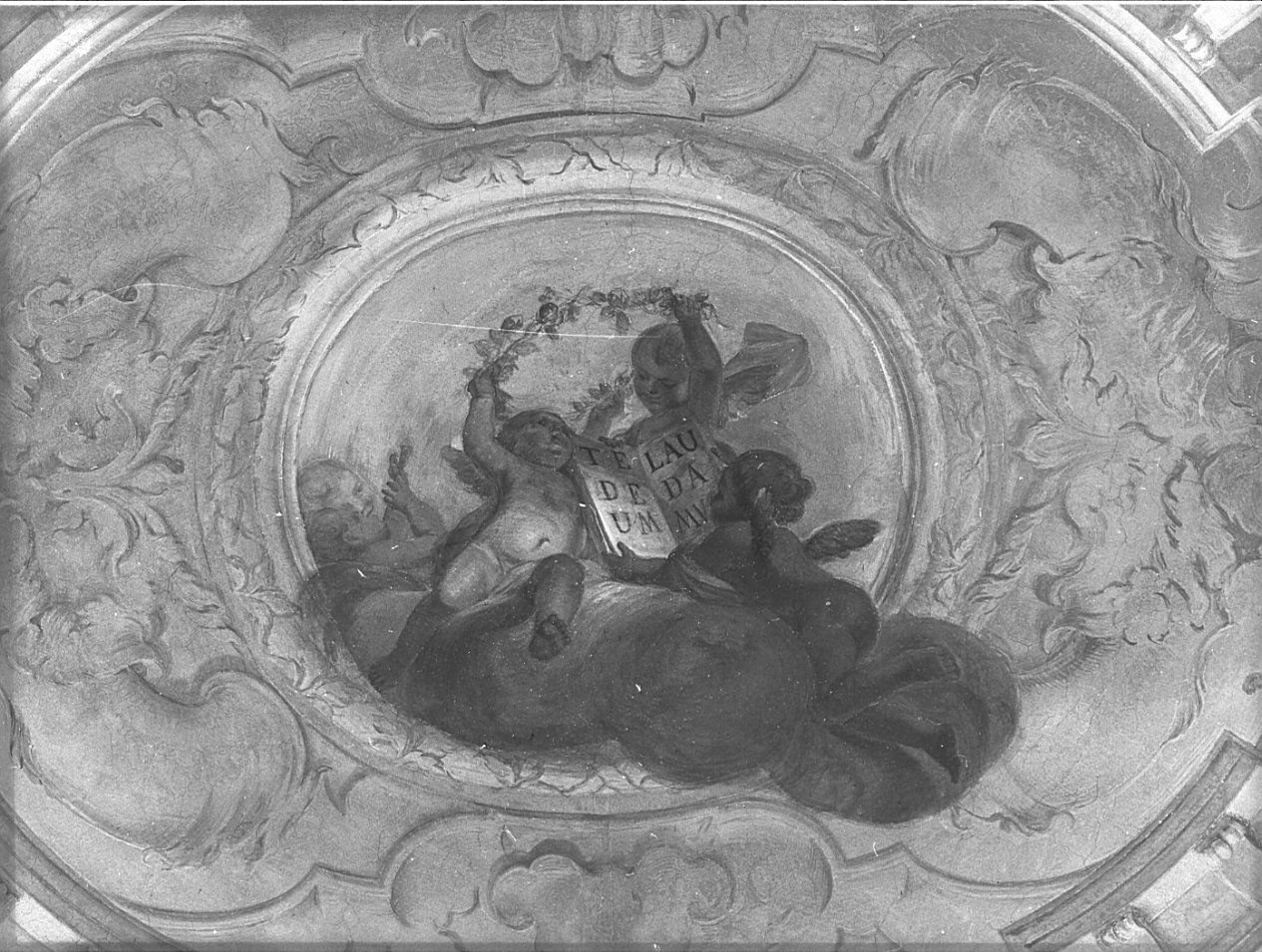 angeli (dipinto, elemento d'insieme) di Maggi Pietro, Longone Antonio (sec. XVIII)