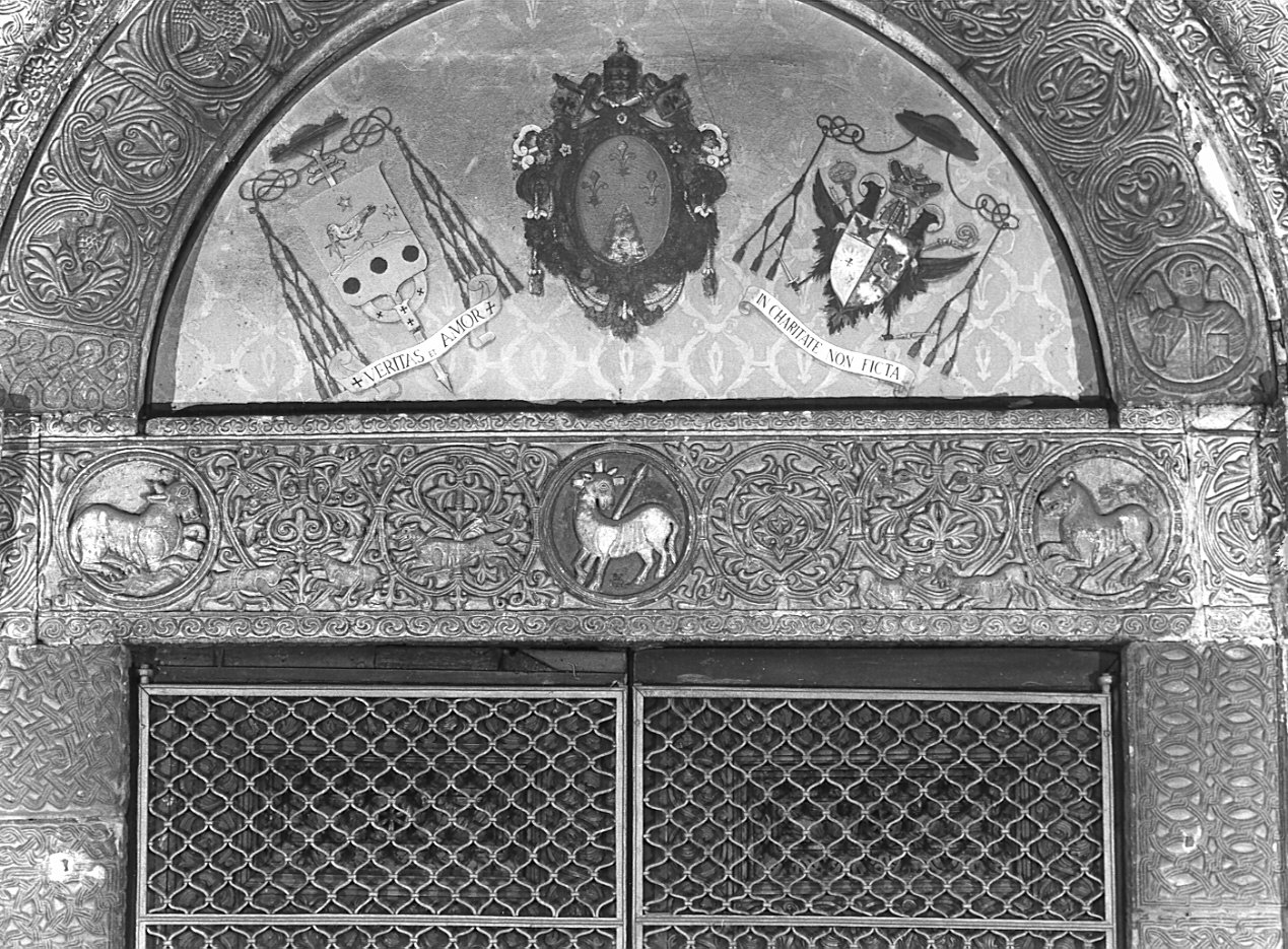 archivolto di portale, elemento d'insieme - bottega lombarda (inizio sec. XII)