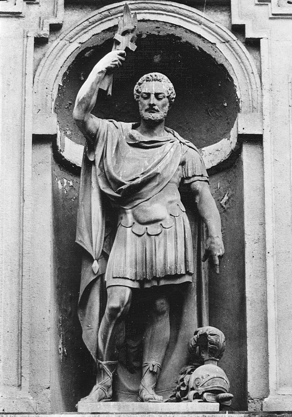 San Maurizio (statua, opera isolata) di Martegani Alessandro (sec. XIX)
