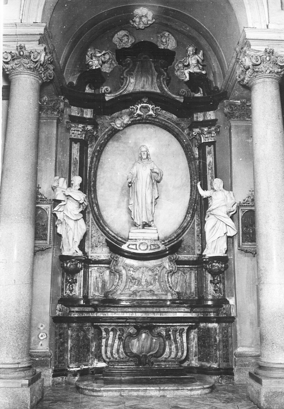 altare, complesso decorativo - bottega milanese (sec. XVIII)