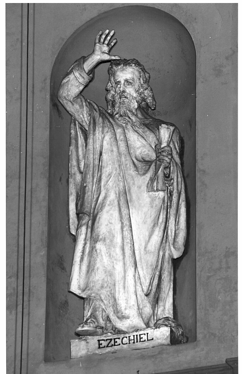 Ezechiele (statua, elemento d'insieme) di Sozzi Giacomo (seconda metà sec. XIX)