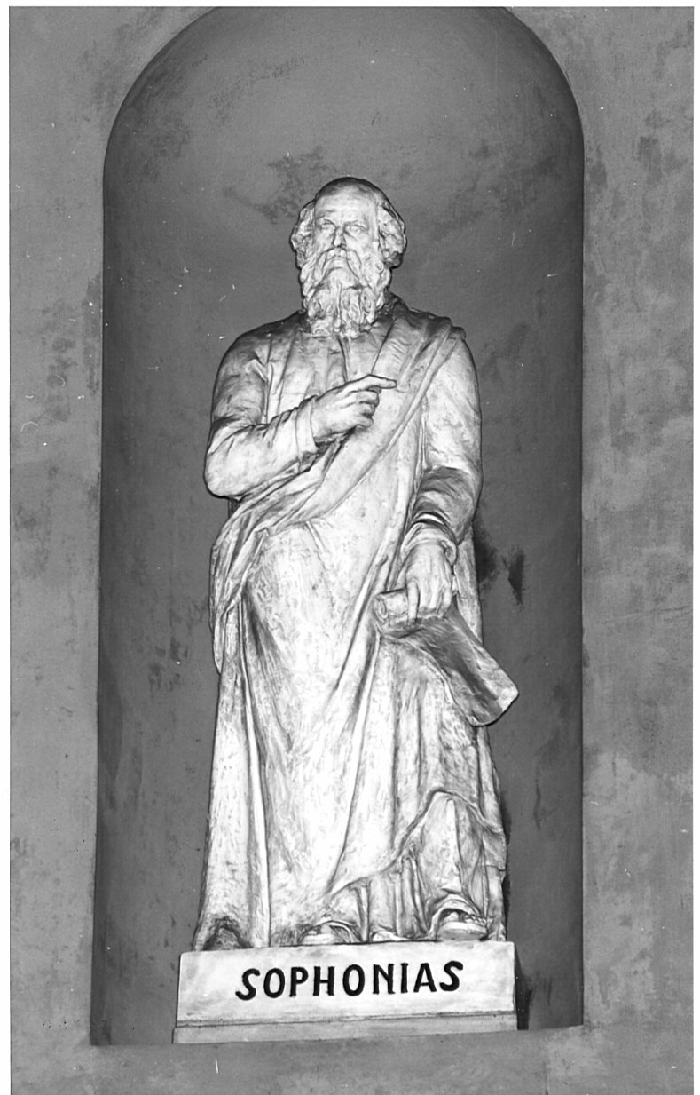 Sofonia (statua, elemento d'insieme) di Sozzi Giacomo (seconda metà sec. XIX)