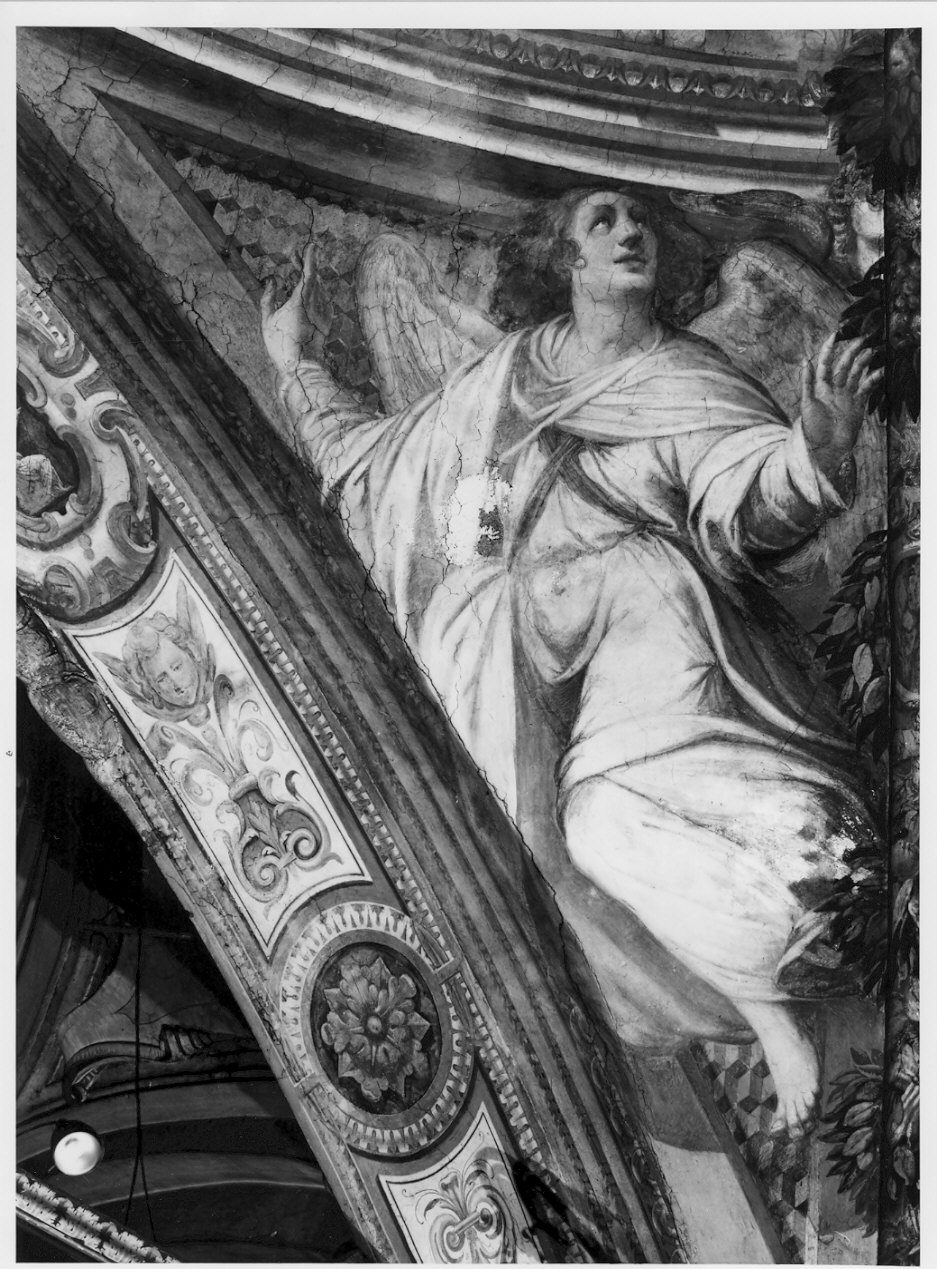 angelo (dipinto, elemento d'insieme) di Roverio Bartolomeo detto Genovesino (primo quarto sec. XVII)