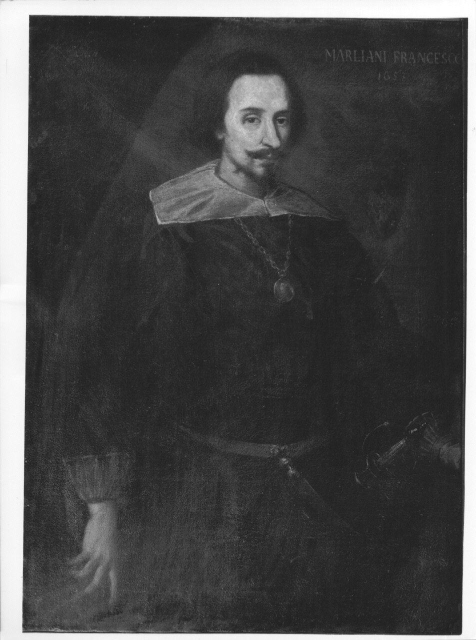 ritratto di Francesco Marliani, ritratto di Francesco Marliani (dipinto) - ambito lombardo (sec. XVII)