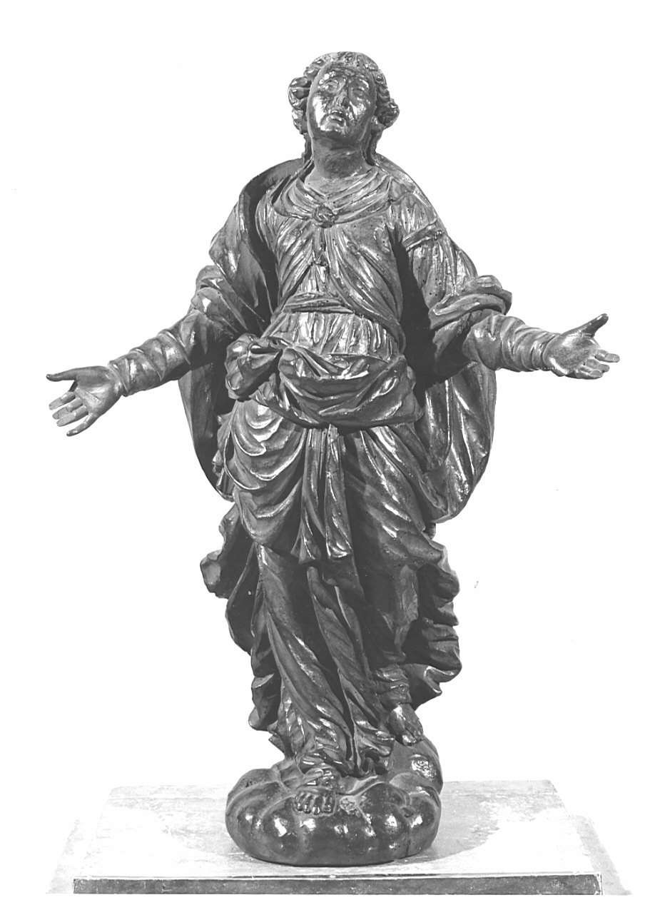 Immacolata Concezione (statuetta, elemento d'insieme) di Garavaglia Carlo (sec. XVII)