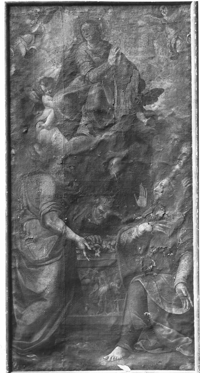 assunzione della Madonna (dipinto, opera isolata) di Procaccini Camillo (cerchia) (sec. XVII)