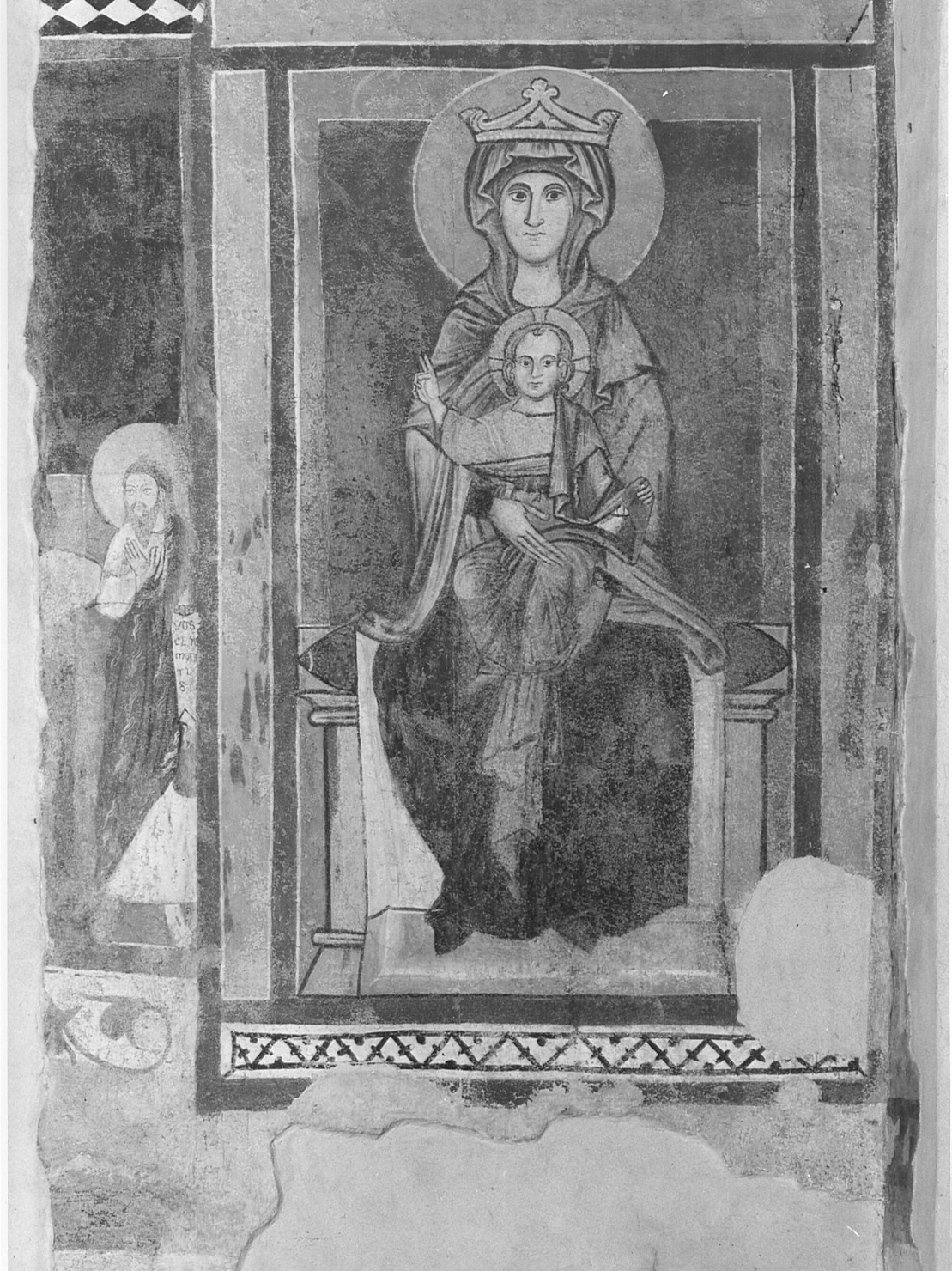 Madonna con Bambino (dipinto, opera isolata) - ambito lombardo (ultimo quarto sec. XIII)