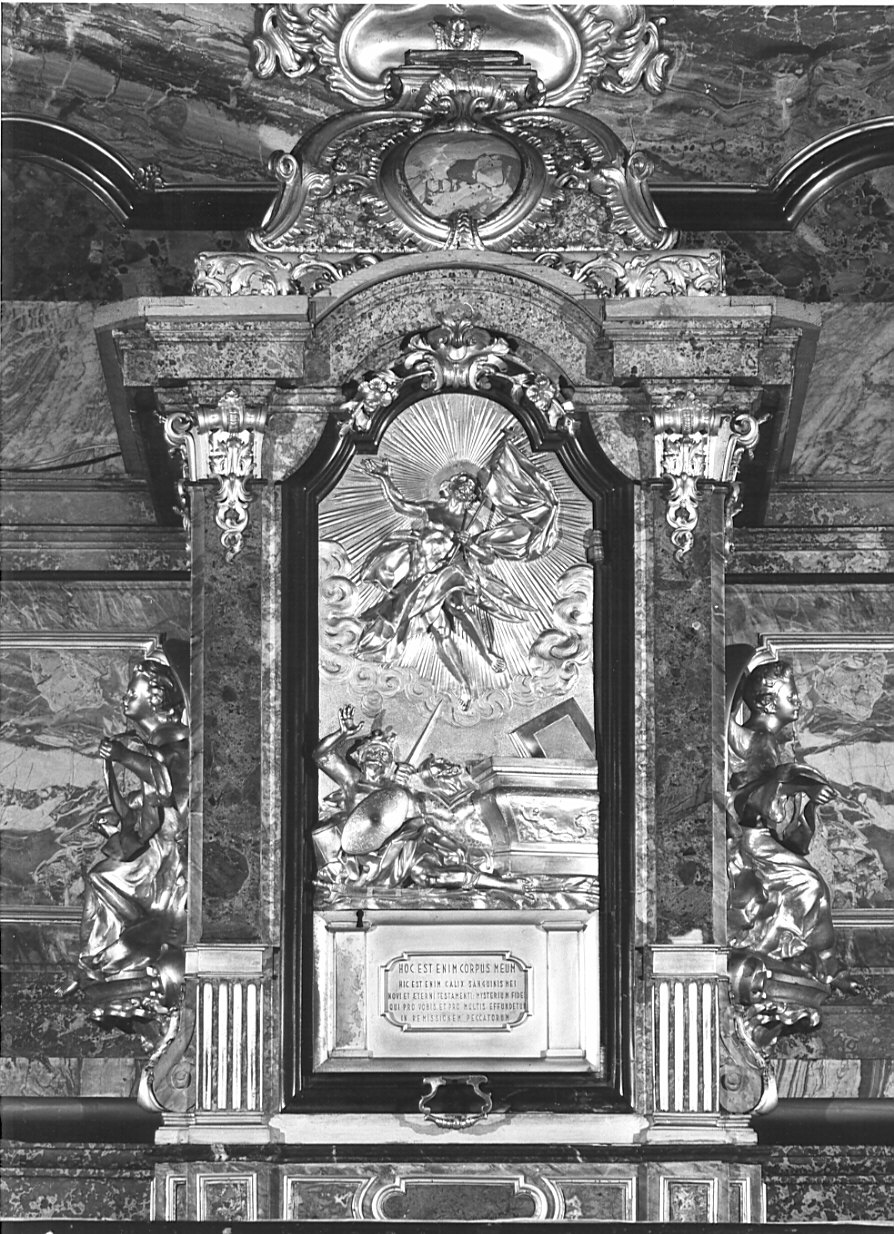 tabernacolo, elemento d'insieme di Garavaglia Carlo (sec. XVII)