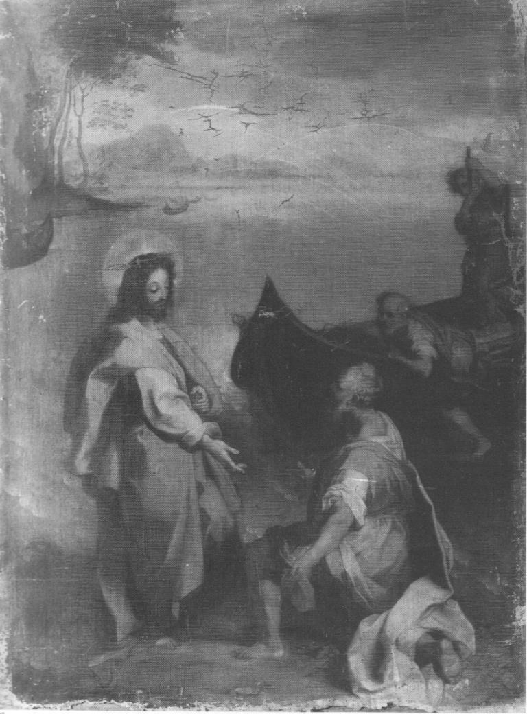 La chiamata di Sant'Andrea, Sant'Andrea chiamato da Gesù (dipinto, opera isolata) di Fiori Federico detto Barocci (maniera) (sec. XVI)