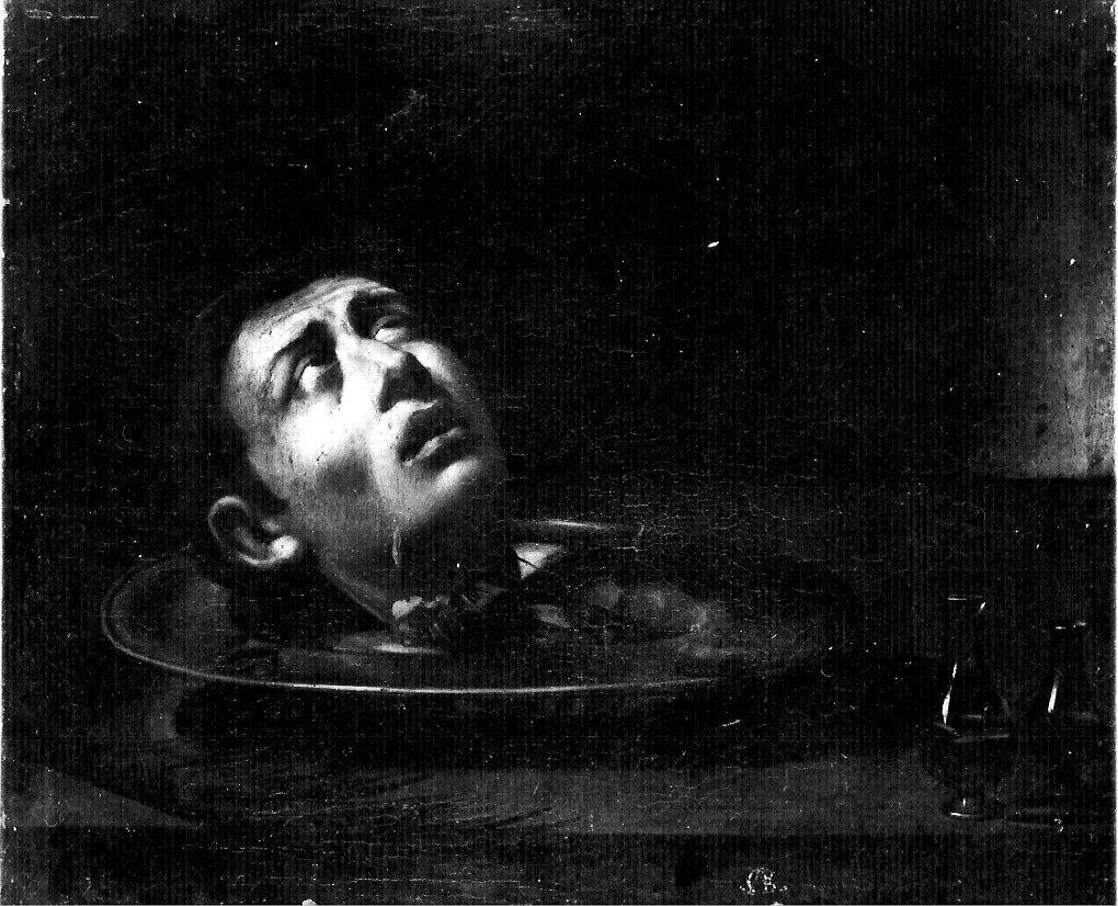 San Gennaro decollato, testa di San Gennaro (dipinto, opera isolata) di Caracciolo Giovan Battista detto Battistello (sec. XVII)