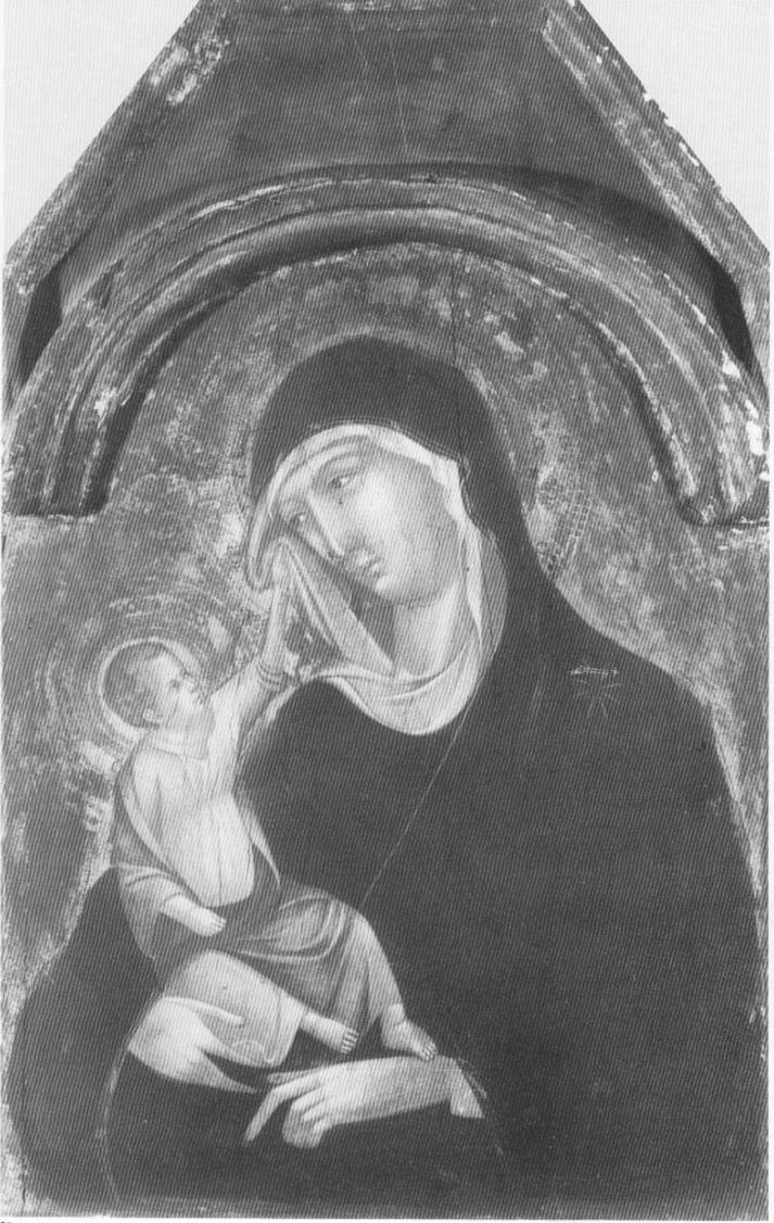 Madonna con il Bambino, Madonna con Bambino (dipinto, opera isolata) - ambito toscano (prima metà sec. XX)