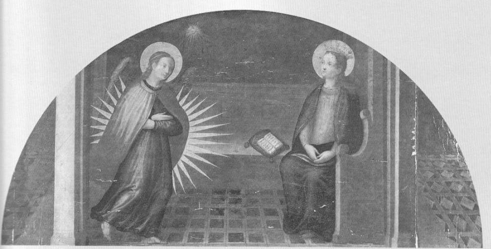 Annunciazione, Madonna annunciata (dipinto, opera isolata) - ambito fiorentino (?) (fine/inizio secc. XVII/ XVIII)