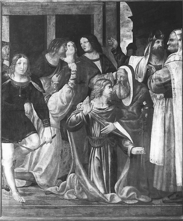 San Giuseppe eletto sposo di Maria, San Giuseppe eletto sposo di Maria (dipinto) - ambito lombardo (fine/inizio secc. XVI/ XVII)
