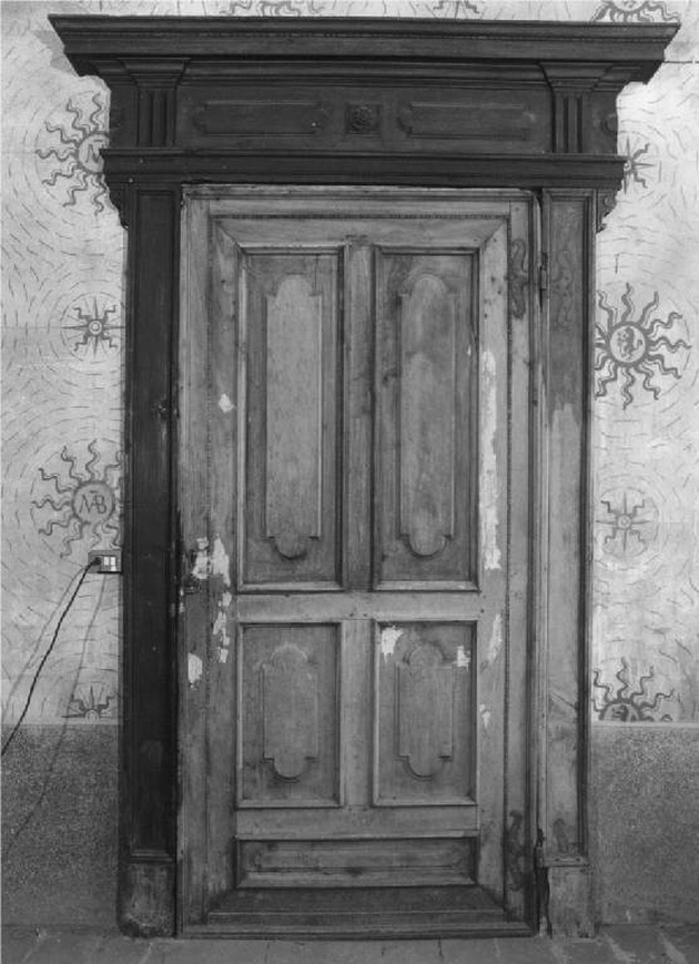 porta, opera isolata - manifattura lombarda (sec. XIX)