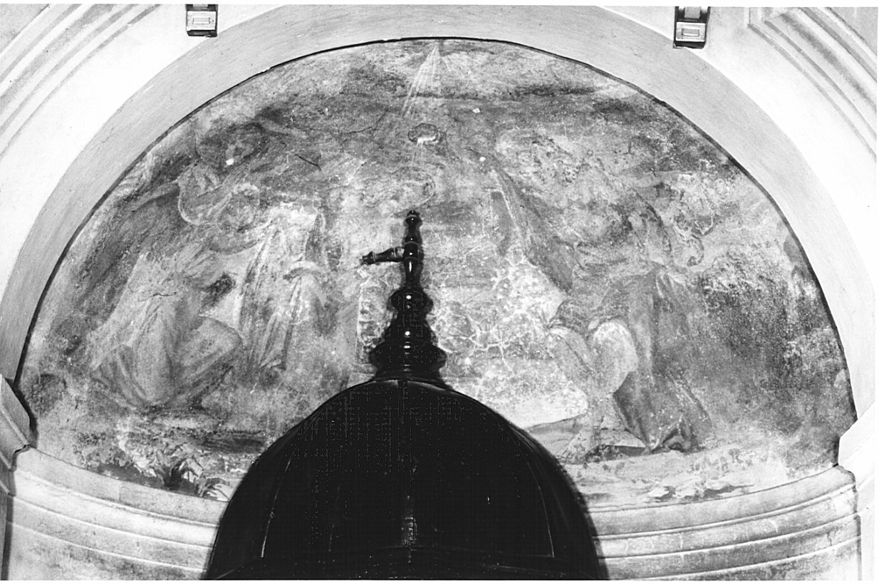 battesimo di Cristo (dipinto, opera isolata) - ambito lombardo (sec. XVII)