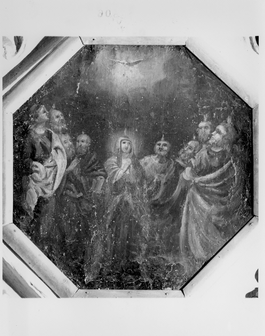 Pentecoste (dipinto, elemento d'insieme) - ambito lombardo (seconda metà sec. XVII)