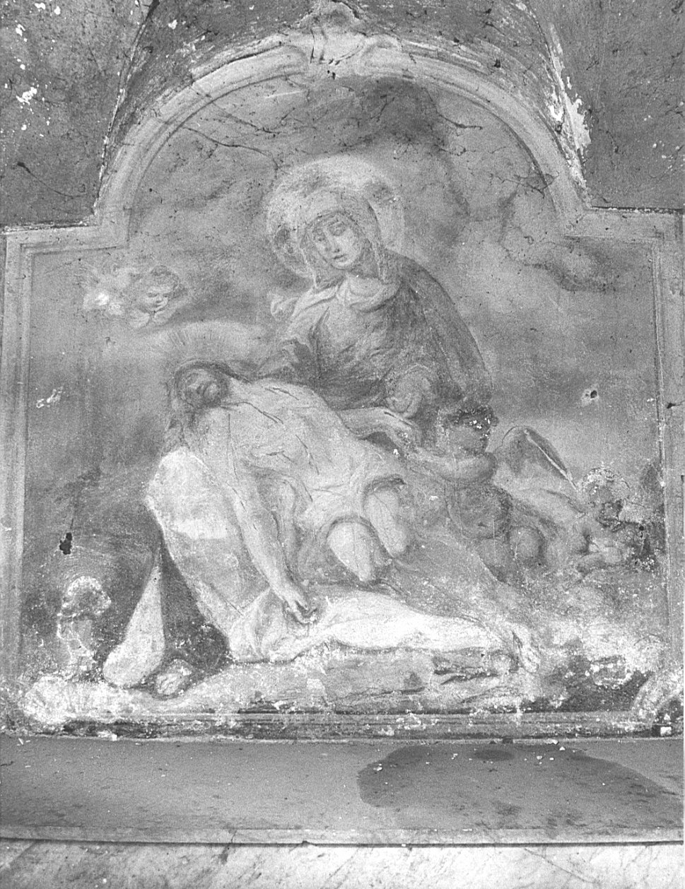 Madonna Addolorata (dipinto, elemento d'insieme) - ambito lombardo (sec. XVIII)