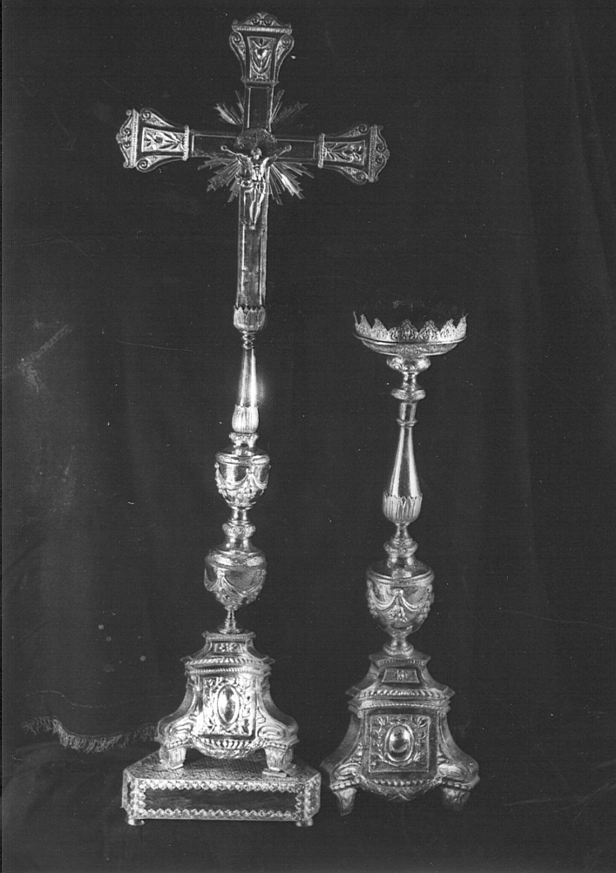 servizio d'altare, insieme - bottega lombarda (secc. XVIII/ XIX)