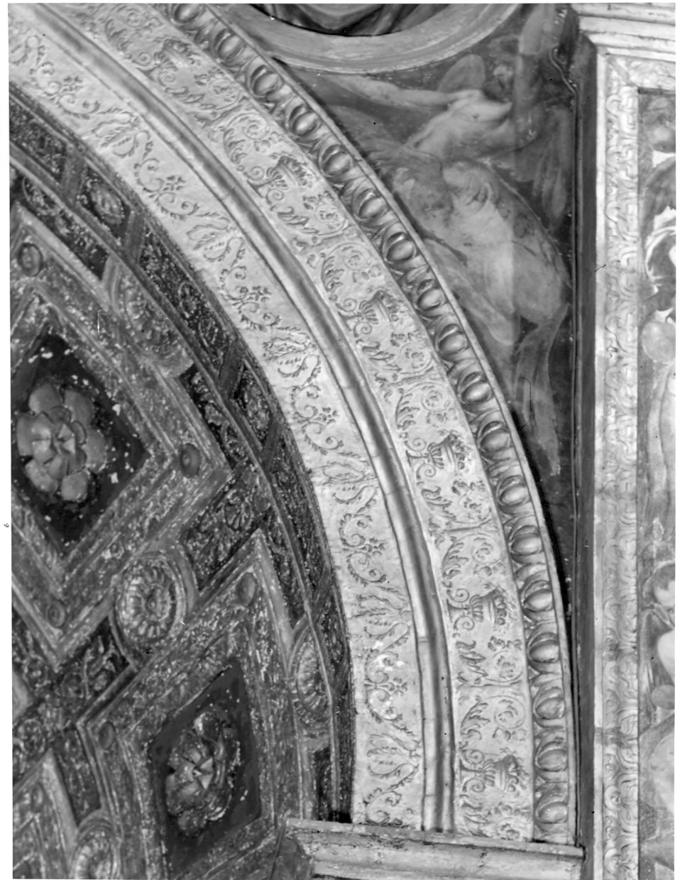decorazione plastica di Laneveggia Francesco (attribuito) (sec. XVI)