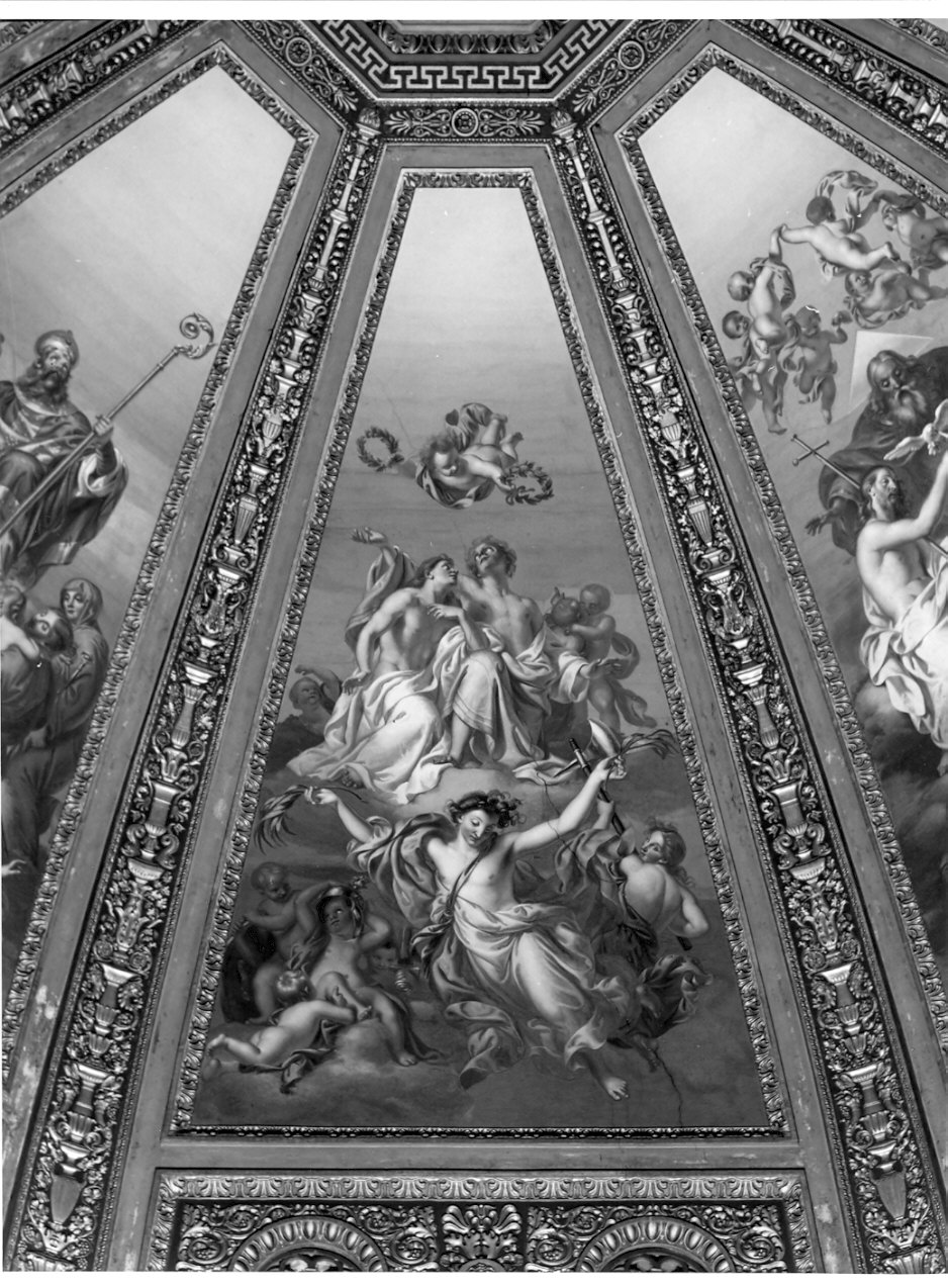 gloria dei Santi Nabore e Felice (dipinto) di Scuri Enrico (sec. XIX)