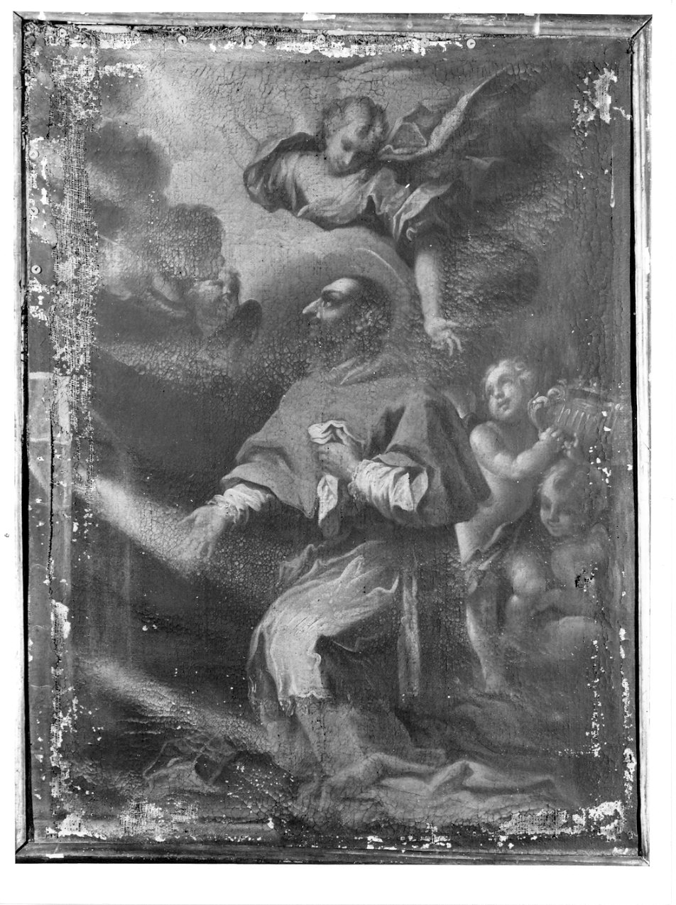 San Carlo Borromeo (dipinto, opera isolata) - ambito lombardo (sec. XVIII)