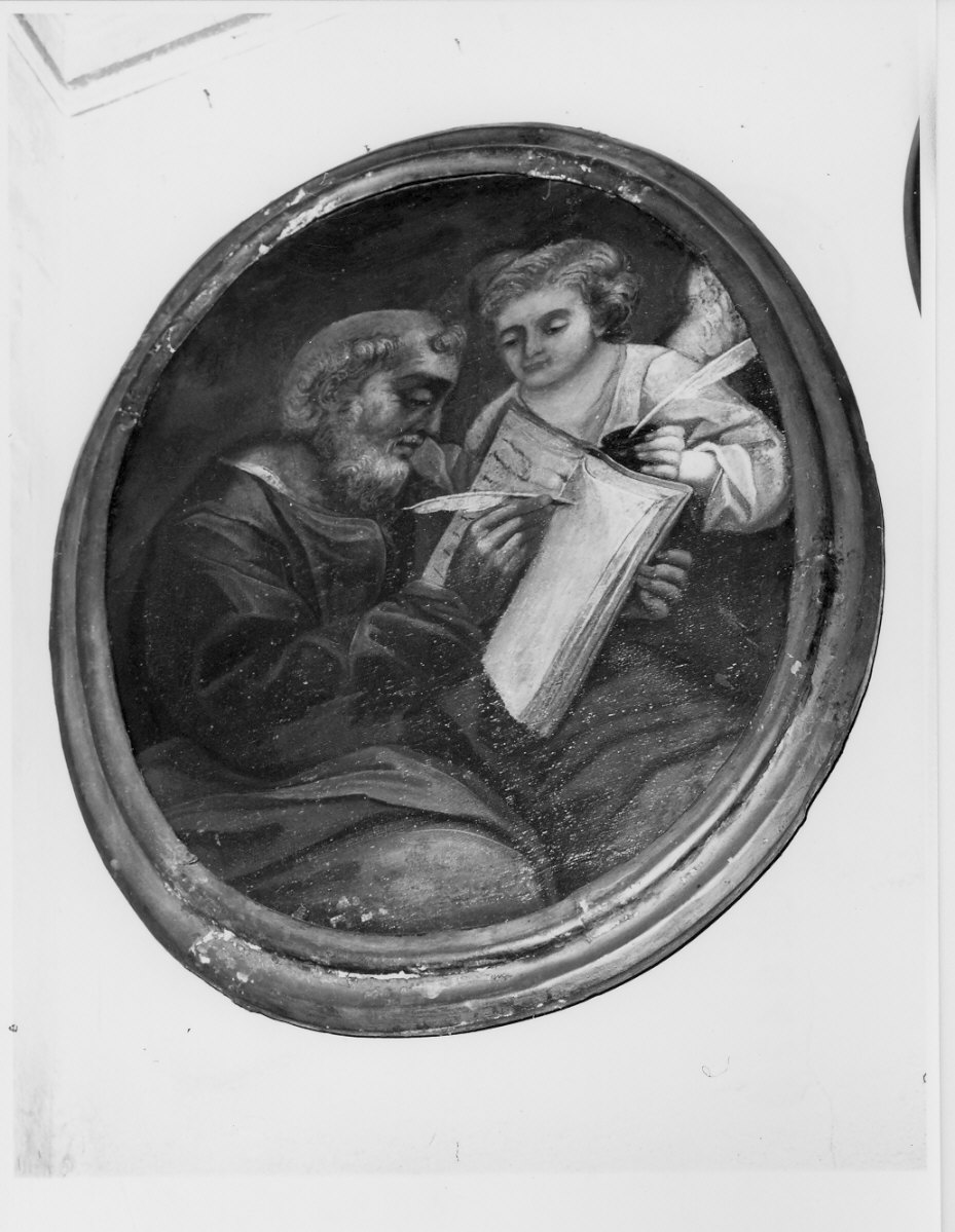 San Matteo Evangelista (dipinto, opera isolata) - ambito lombardo (sec. XVII)