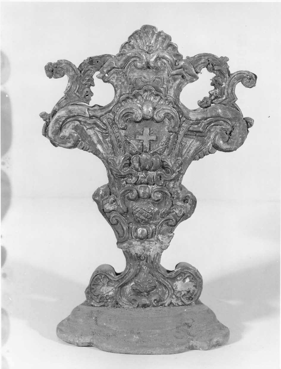 vaso d'altare per composizione floreale, serie - bottega lombarda (sec. XVIII)