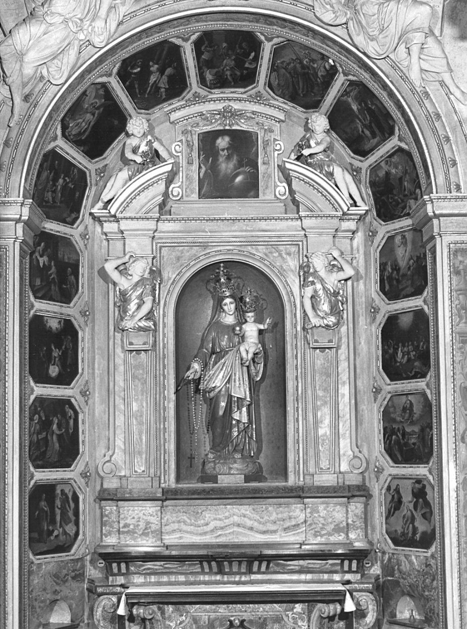 altare, complesso decorativo - bottega Italia settentrionale (sec. XVII)