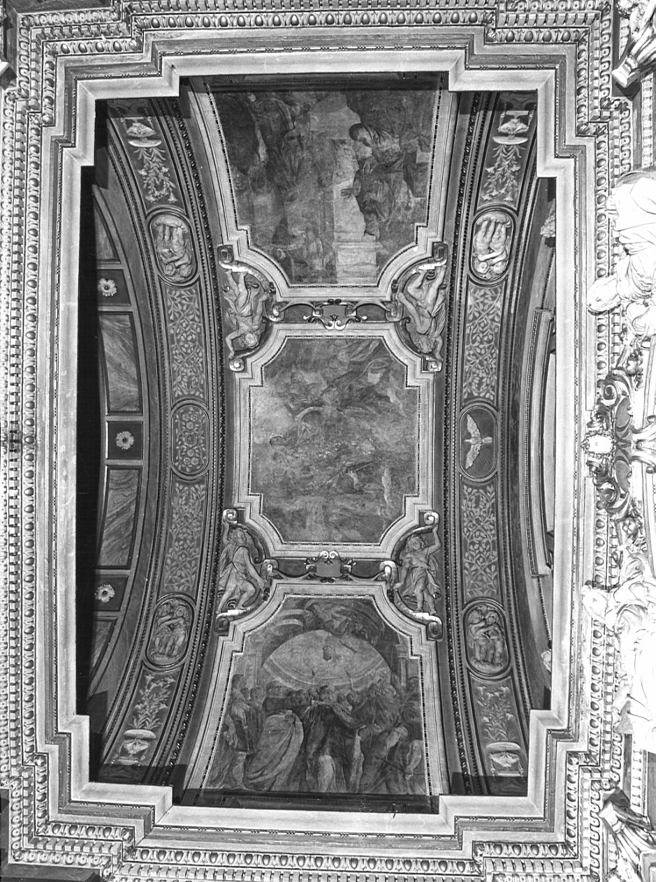 Madonna (decorazione pittorica, ciclo) - ambito lombardo (prima metà sec. XVII)