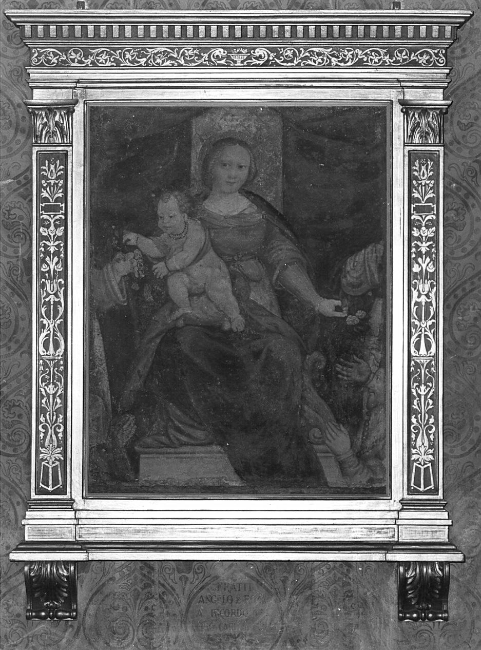 cornice di dipinto, opera isolata - bottega milanese (prima metà sec. XX)