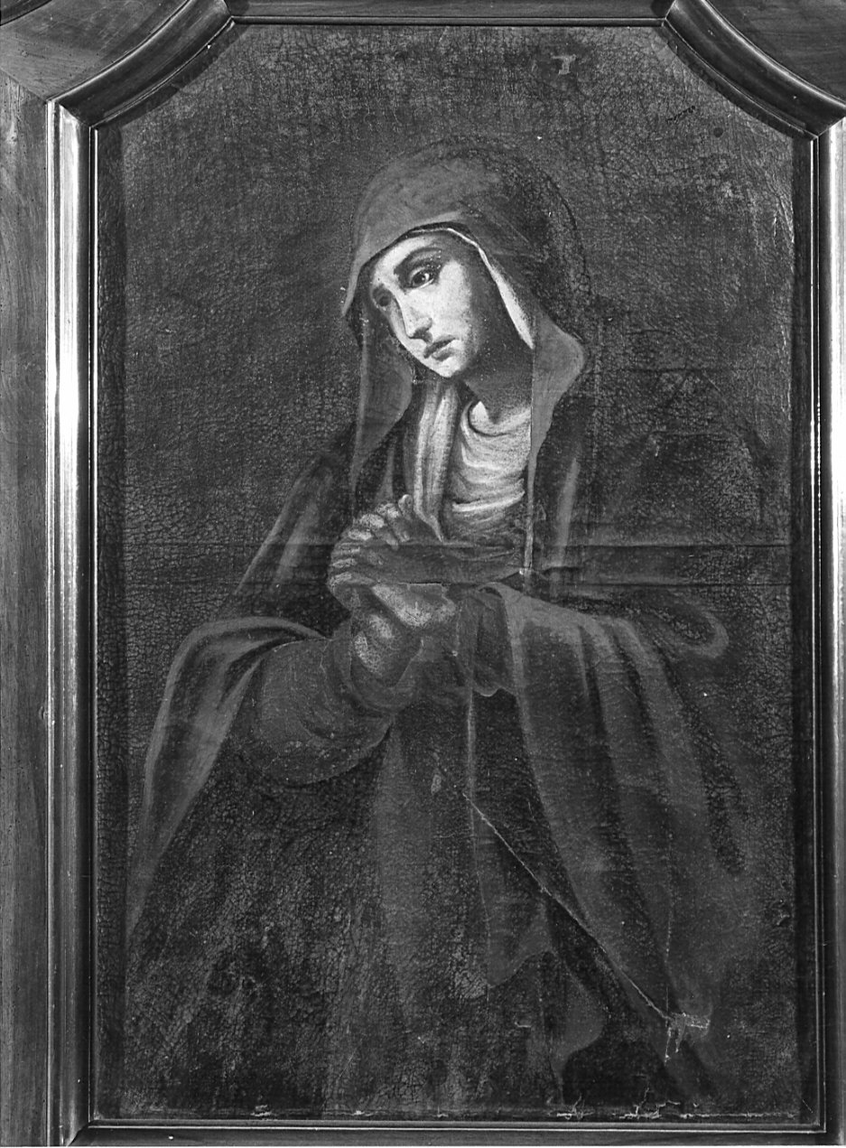 Madonna Addolorata (dipinto, pendant) - ambito lodigiano (sec. XVIII)
