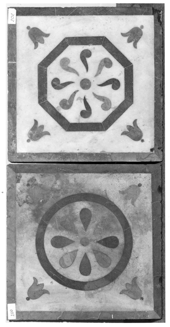 mattonella, coppia - bottega lombarda (fine sec. XVIII)