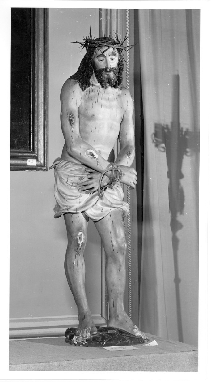 Ecce Homo (statua, opera isolata) - bottega lombarda (fine/inizio secc. XVII/ XVIII)