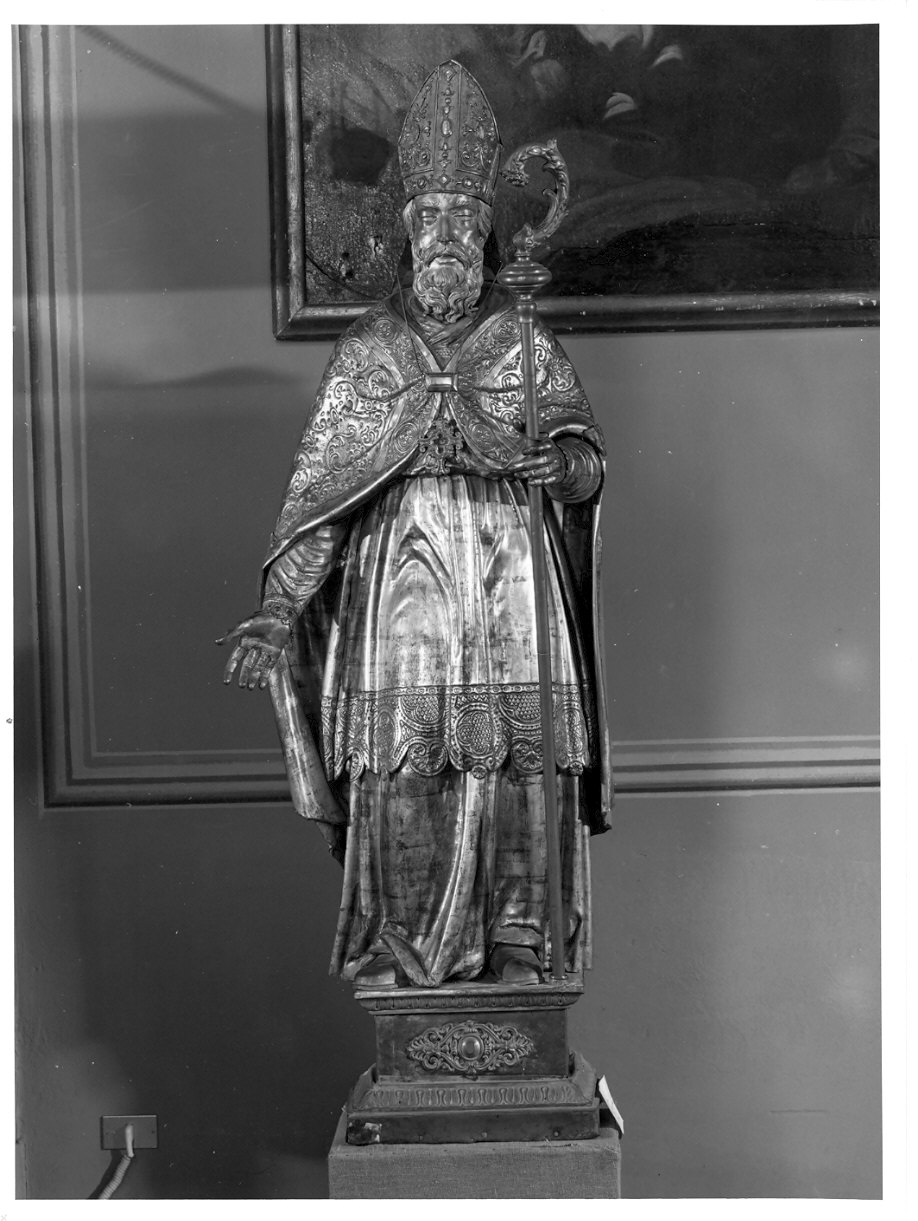 reliquiario - a statua, serie - bottega lombarda (sec. XIX)