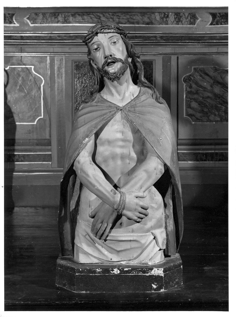 Ecce Homo (scultura, opera isolata) - bottega lombarda (sec. XVIII)