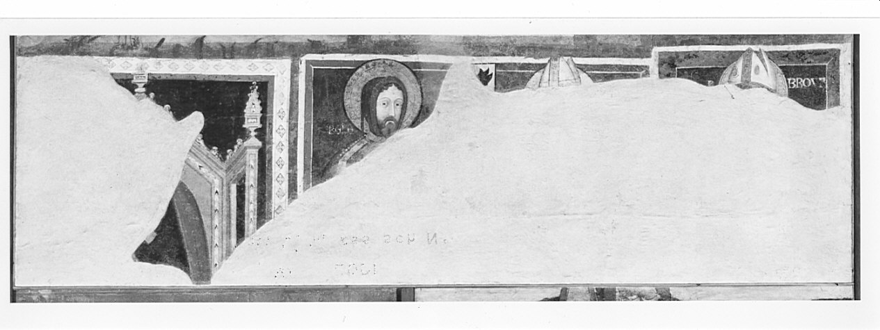 scene sacre (dipinto, frammento) - ambito lombardo (seconda metà sec. XIV)