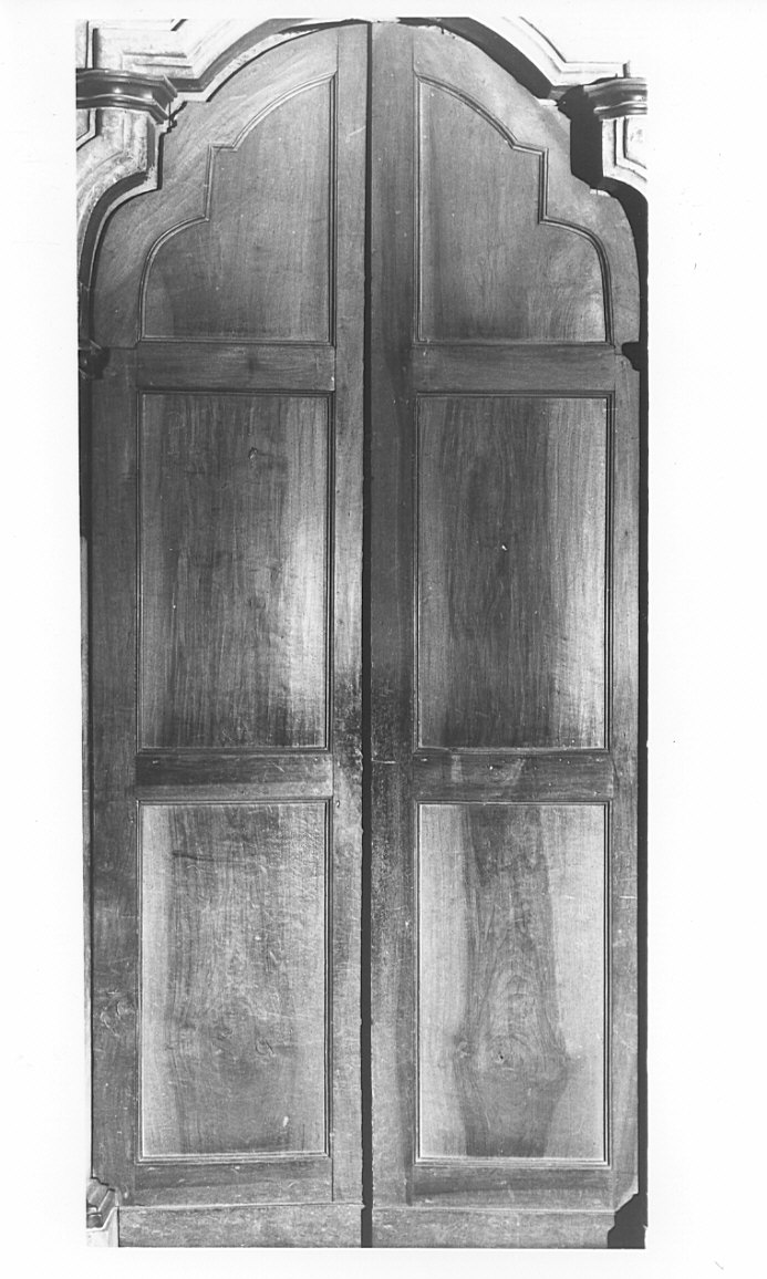 porta, opera isolata - bottega lombarda (fine/inizio secc. XIX/ XX)