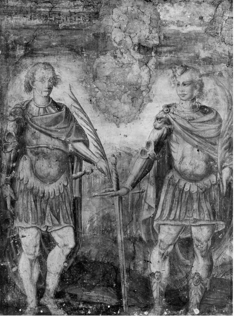 San Giovanni e San Paolo martiri (dipinto, opera isolata) - ambito lombardo (seconda metà sec. XVI)