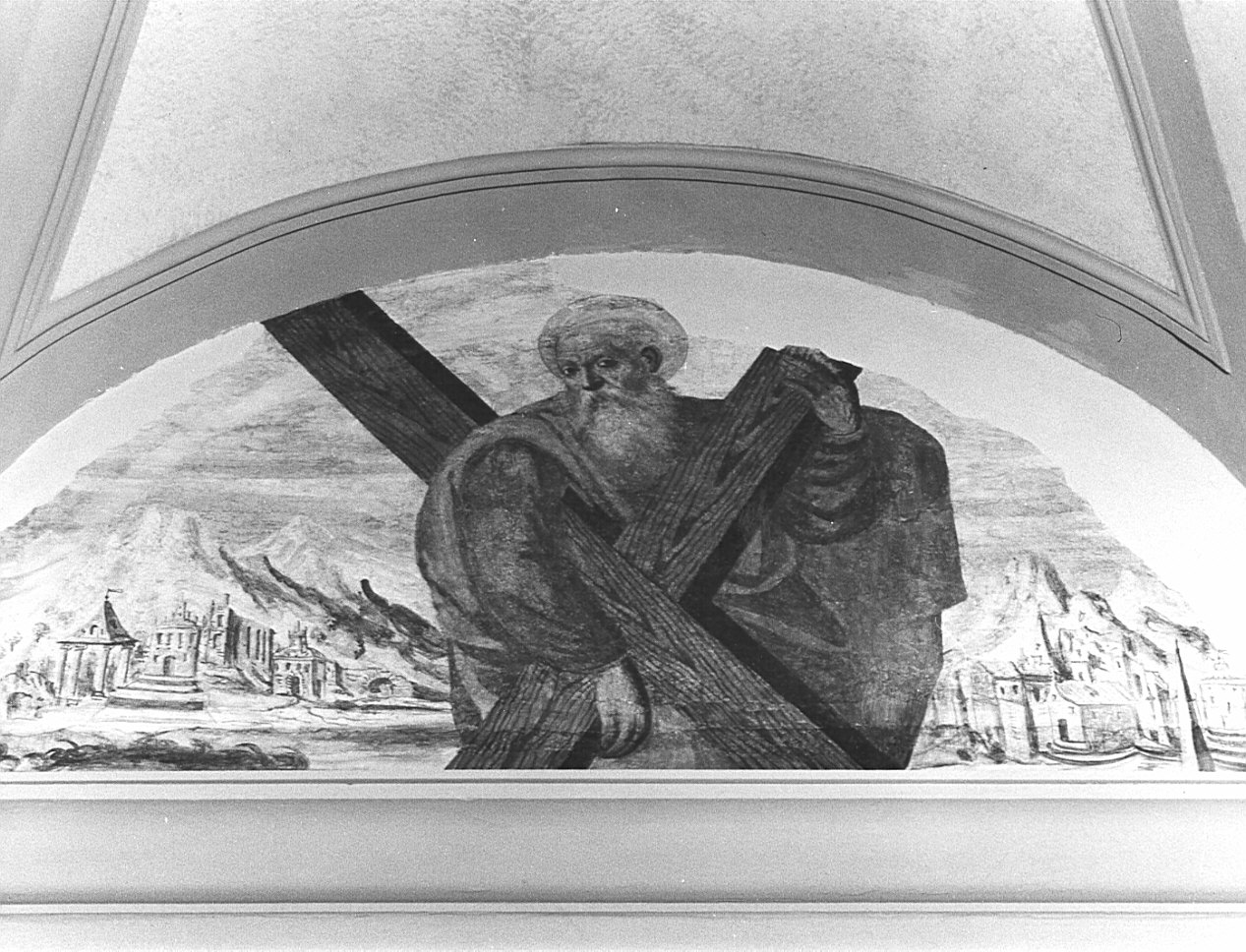 Sant'Andrea (dipinto, opera isolata) - ambito lombardo (seconda metà sec. XVI)