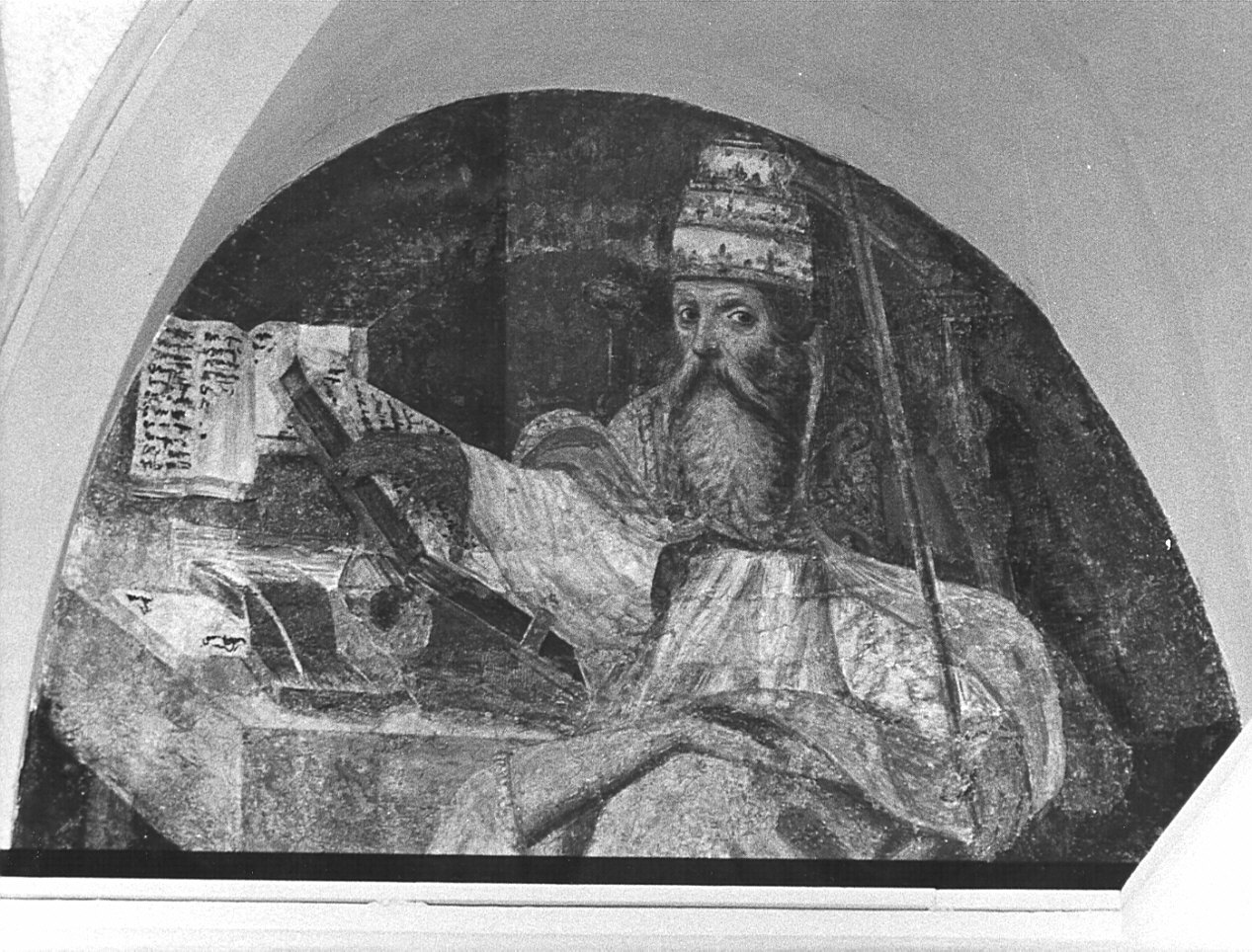 San Gregorio Magno (dipinto, opera isolata) - ambito lombardo (seconda metà sec. XVI)